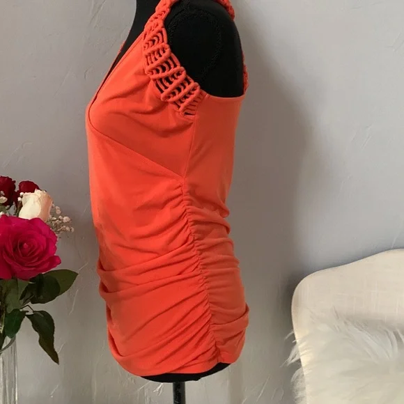 Cache Orange Top - Picture 3 of 6